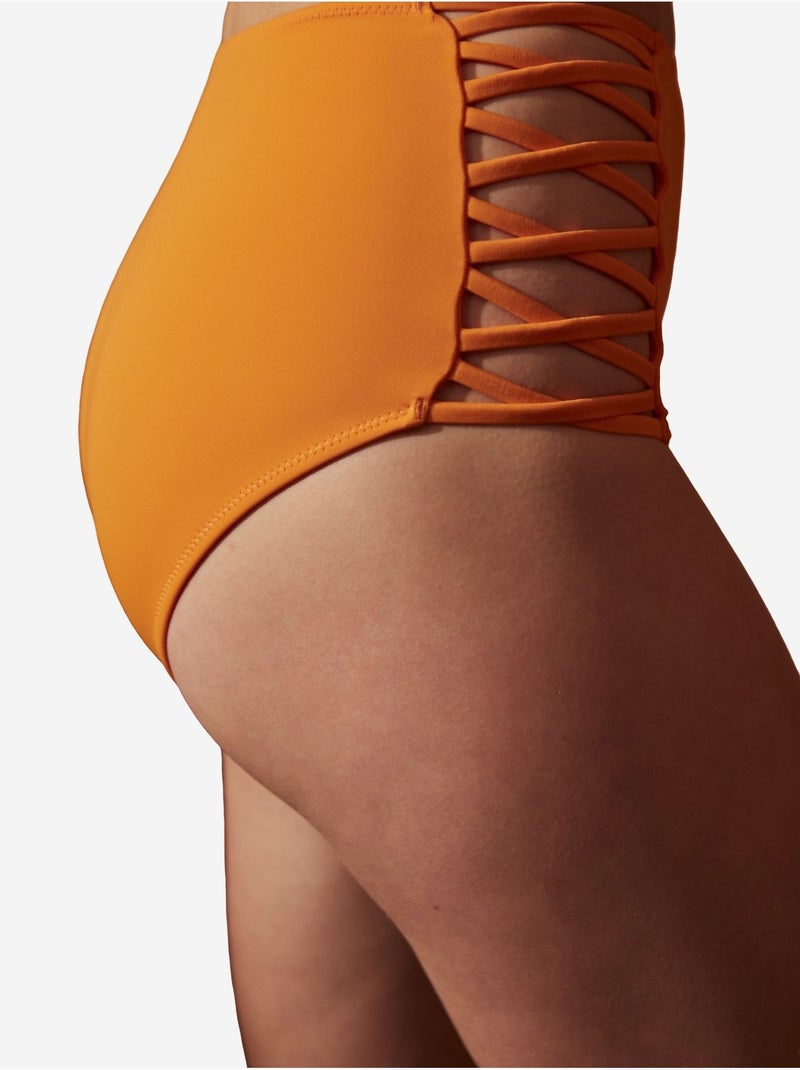 Parte de baixo de biquíni basic high fashion penti Laranja - Kiabi