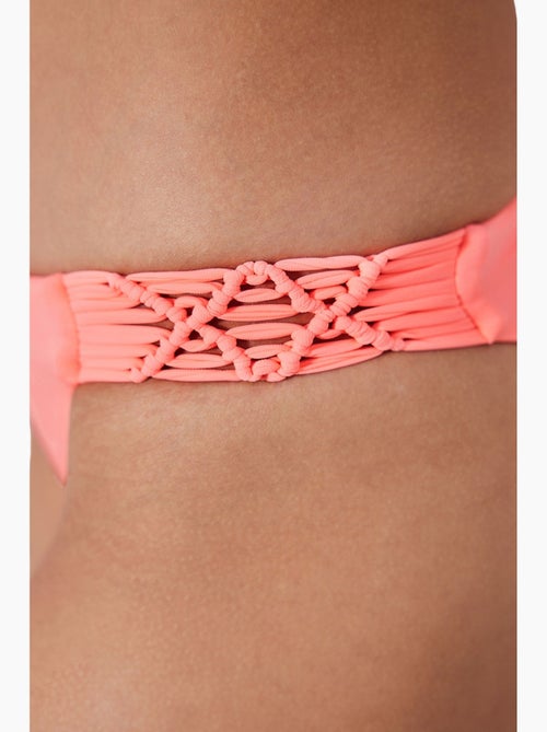 Parte de baixo de biquíni basic macrame penti - Kiabi Parte de baixo de biquíni basic macrame penti - Kiabi