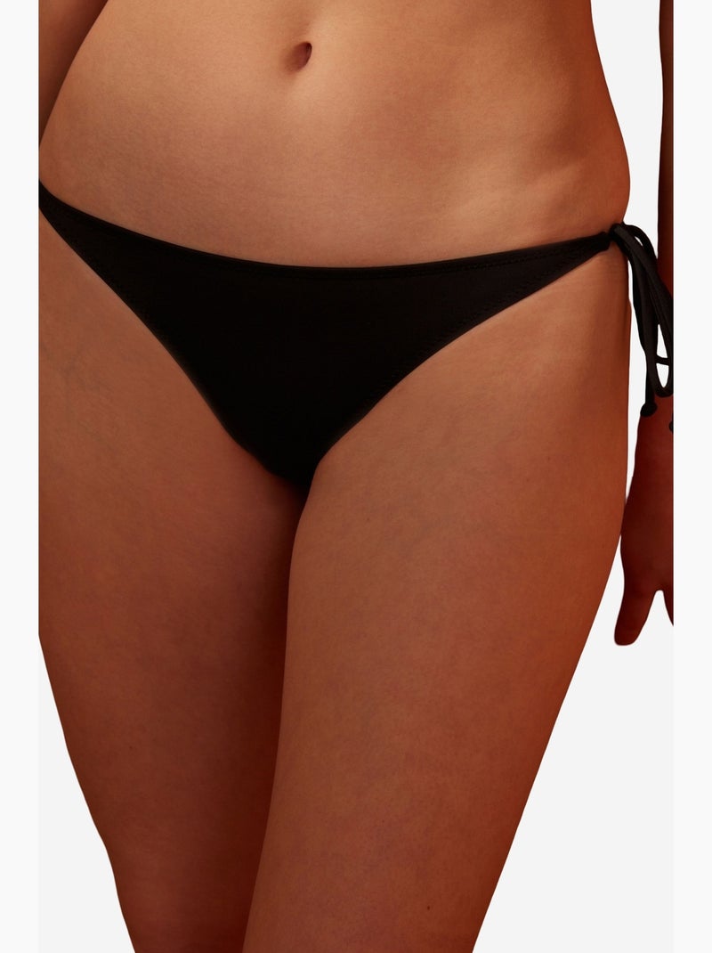 Parte de baixo de biquíni basic mulher penti Preto - Kiabi