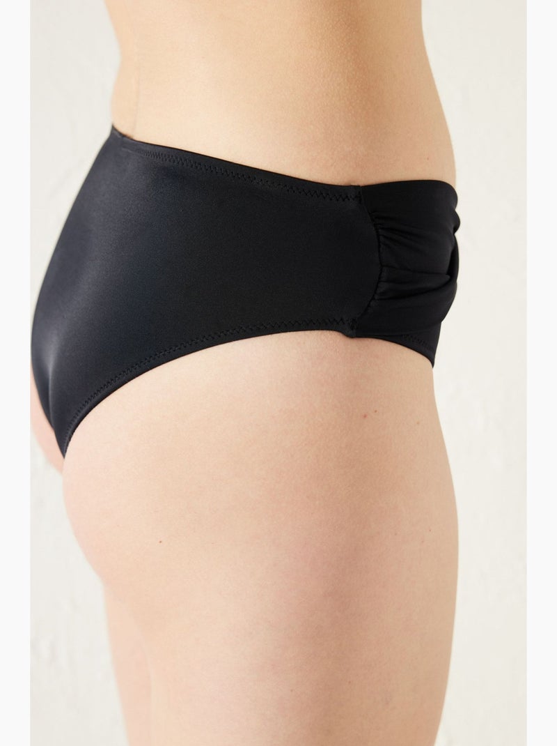Parte de baixo de biquíni basic twist penti Preto - Kiabi