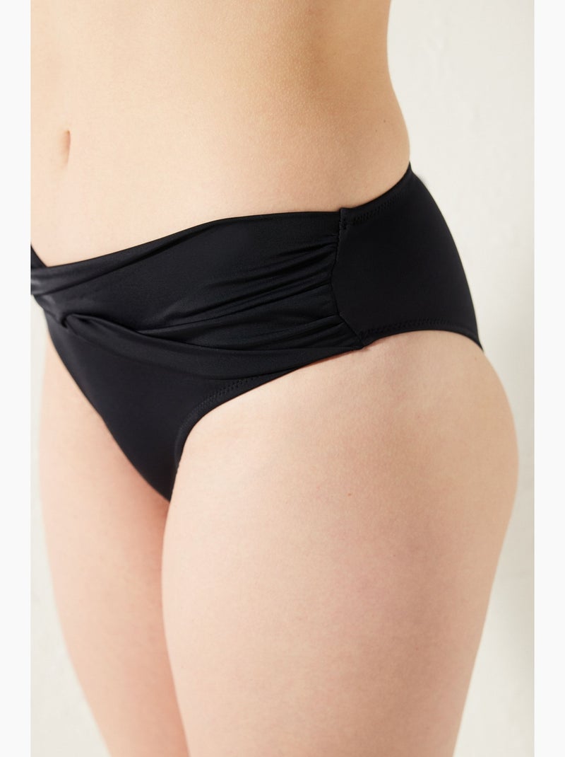Parte de baixo de biquíni basic twist penti Preto - Kiabi