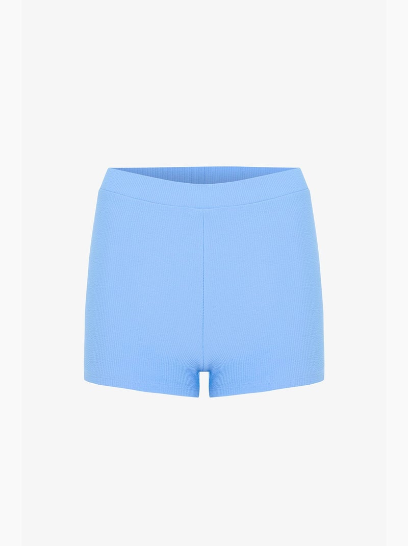 Parte de baixo de biquíni boxer bubble penti Azul-céu - Kiabi