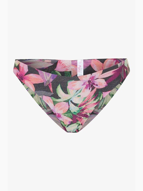 Parte de baixo de biquíni brasileira briella com padrão floral penti - Kiabi Parte de baixo de biquíni brasileira briella com padrão floral penti - Kiabi