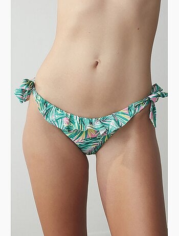 Parte de baixo de biquíni brasileira very palm neon penti