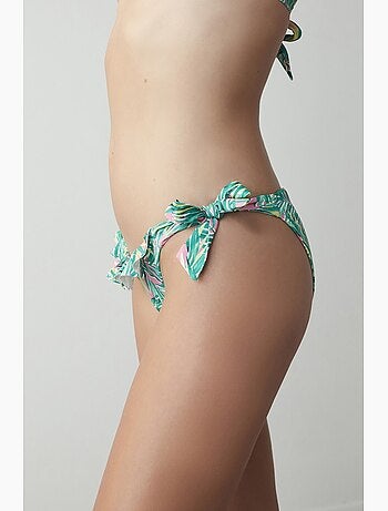 Parte de baixo de biquíni brasileira very palm neon penti