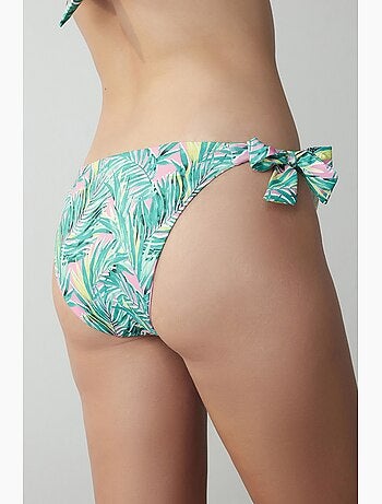 Parte de baixo de biquíni brasileira very palm neon penti