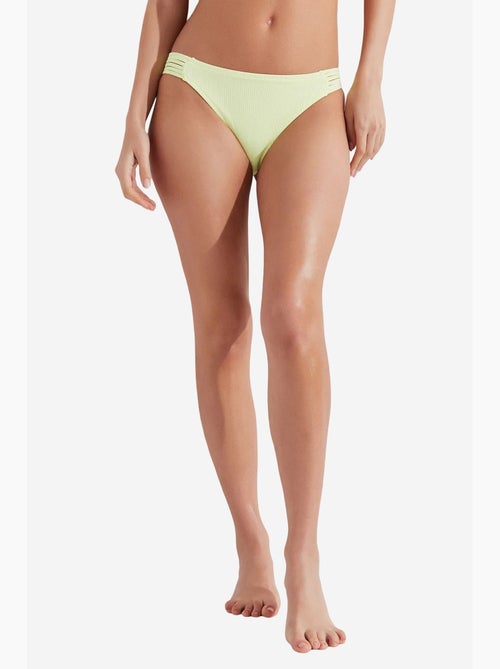 Parte de baixo de biquíni canelada basic chic penti - Kiabi Parte de baixo de biquíni canelada basic chic penti - Kiabi
