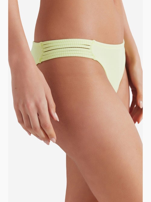 Parte de baixo de biquíni canelada basic chic penti - Kiabi Parte de baixo de biquíni canelada basic chic penti - Kiabi