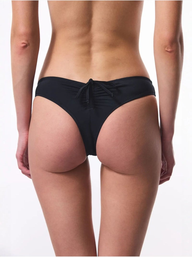 Parte de baixo de biquíni cheeky de cintura baixa penti Preto - Kiabi