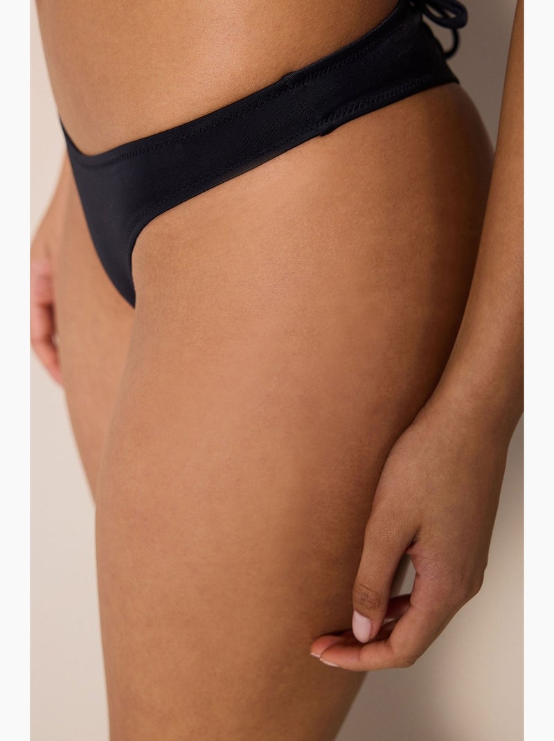 Parte de baixo de biquíni cheeky feminina penti Preto - Kiabi
