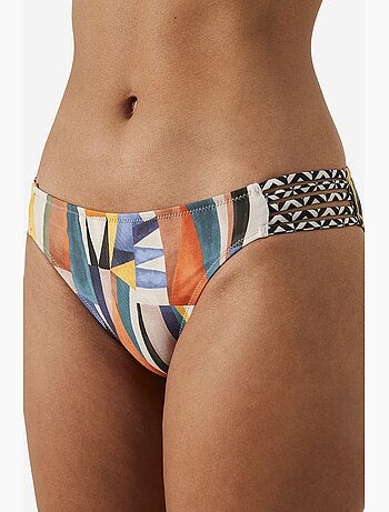 Parte de baixo de biquíni estampada zanzibar chic penti