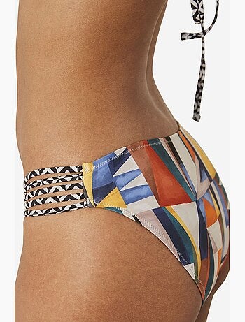 Parte de baixo de biquíni estampada zanzibar chic penti