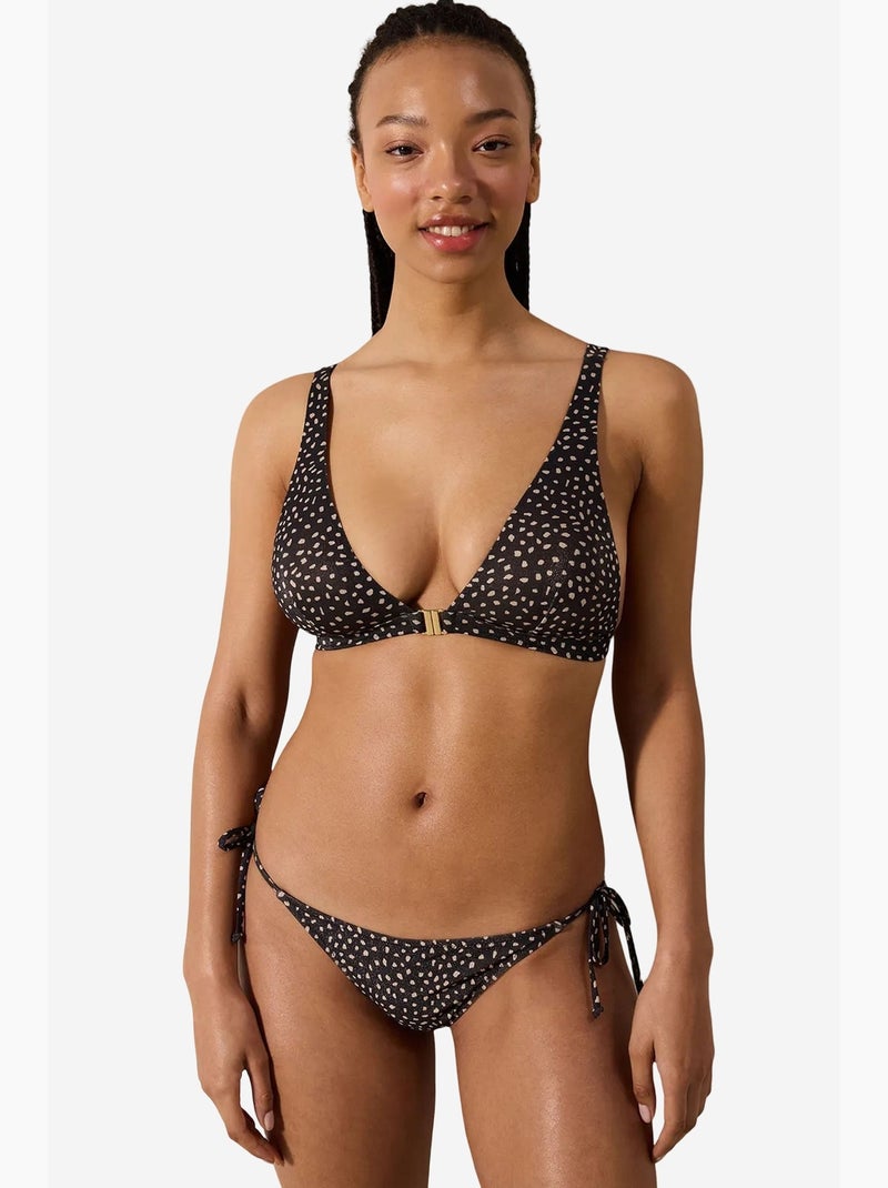 Parte de baixo de biquíni feminina luna penti Preto - Kiabi