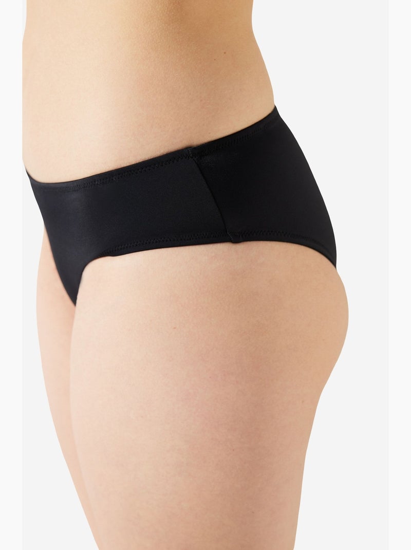 Parte de baixo de biquíni hipster básica penti Preto - Kiabi