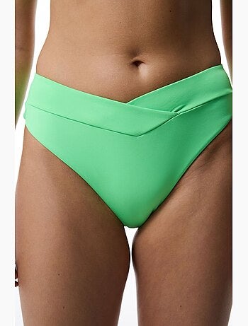Parte de baixo de biquíni slip com corte em v penti