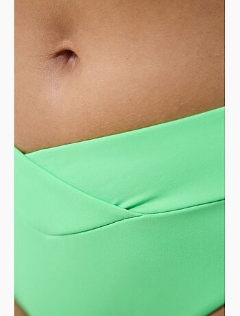 Parte de baixo de biquíni slip com corte em v penti