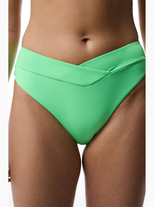 Parte de baixo de biquíni slip com corte em v penti - Kiabi
