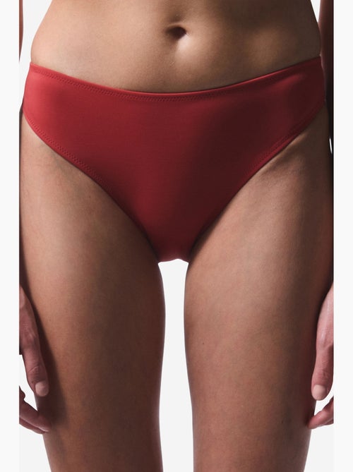 Parte de baixo de biquíni slip de cintura média penti - Kiabi Parte de baixo de biquíni slip de cintura média penti - Kiabi