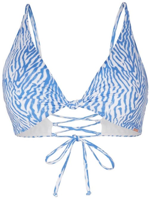 Parte de Cima de Biquíni O'Neill Charlotte para Mulher Branco/Azul - Kiabi Parte de Cima de Biquíni O'Neill Charlotte para Mulher Branco/Azul - Kiabi
