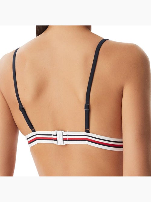 Parte de cima de biquíni triângulo tommy hilfiger marine para mulher - Kiabi Parte de cima de biquíni triângulo tommy hilfiger marine para mulher - Kiabi