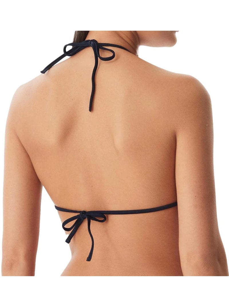 Parte de cima de biquíni triângulo tommy hilfiger para mulher em azul-marinho/branco/vermelho Azul-marinho - Kiabi
