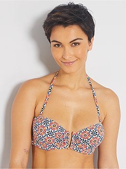 Parte de cima de fato de banho caicai com capas - Kiabi