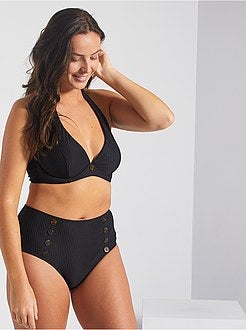 Parte de cima de fato de banho com copas D e E - Kiabi