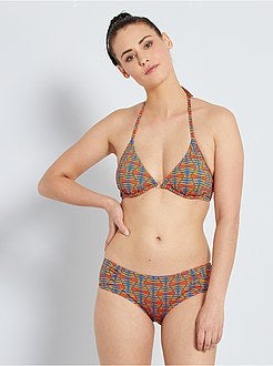 Parte de cima de fato de banho em triângulo com armação - Kiabi