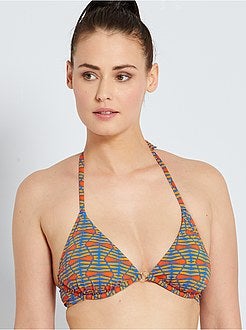 Parte de cima de fato de banho em triângulo com armação - Kiabi