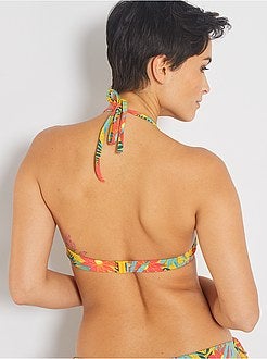 Parte de cima de fato de banho em triângulo com armação - Kiabi