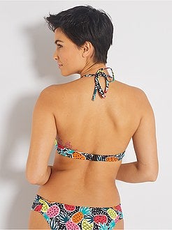 Parte de cima de fato de banho em triângulo com armação - Kiabi