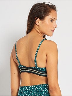 Parte de cima de fato de banho pós-operatório - Kiabi