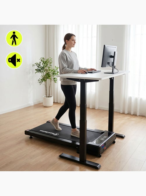Passadeira de caminhada motorizada sob a secretária walkpad hypermotion até 6 km/h - Kiabi Passadeira de caminhada motorizada sob a secretária walkpad hypermotion até 6 km/h - Kiabi