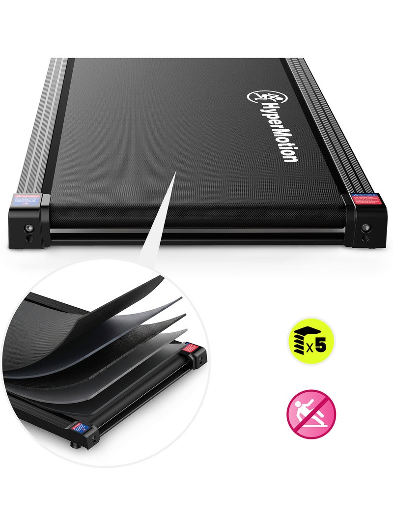 Passadeira de caminhada motorizada sob a secretária walkpad hypermotion até 6 km/h Preto - Kiabi