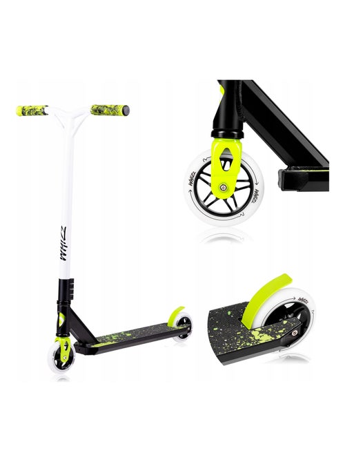 Patinete acrobático - LIONELO Whizz - Guiador largo - Rolamentos ABEC-9 - Preto - Kiabi Patinete acrobático - LIONELO Whizz - Guiador largo - Rolamentos ABEC-9 - Preto - Kiabi