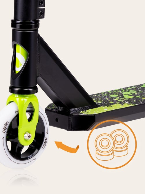 Patinete acrobático - LIONELO Whizz - Guiador largo - Rolamentos ABEC-9 - Preto - Kiabi Patinete acrobático - LIONELO Whizz - Guiador largo - Rolamentos ABEC-9 - Preto - Kiabi