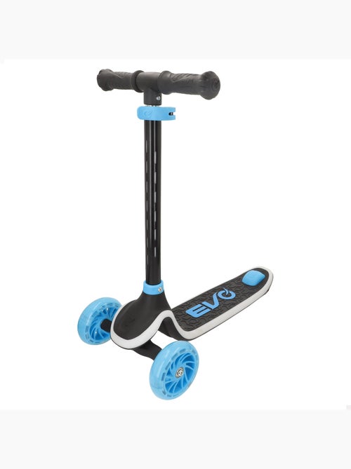 Patinete de 3 rodas com luzes +3 anos - evo - Kiabi