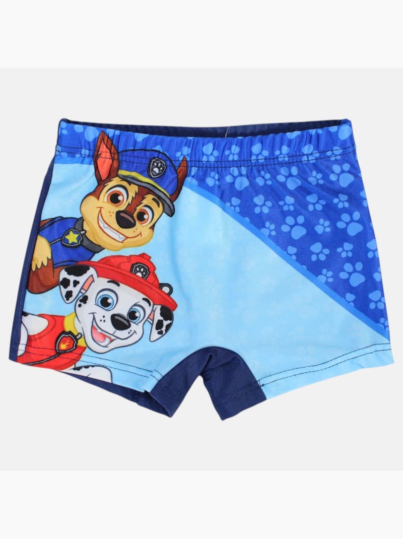 Paw Patrol - Boxer de banho criança estampado Azul-marinho - Kiabi