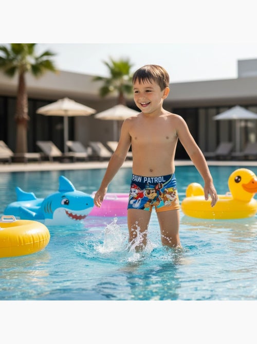 Paw Patrol - Boxer de banho menino estampado - Kiabi Paw Patrol - Boxer de banho menino estampado - Kiabi