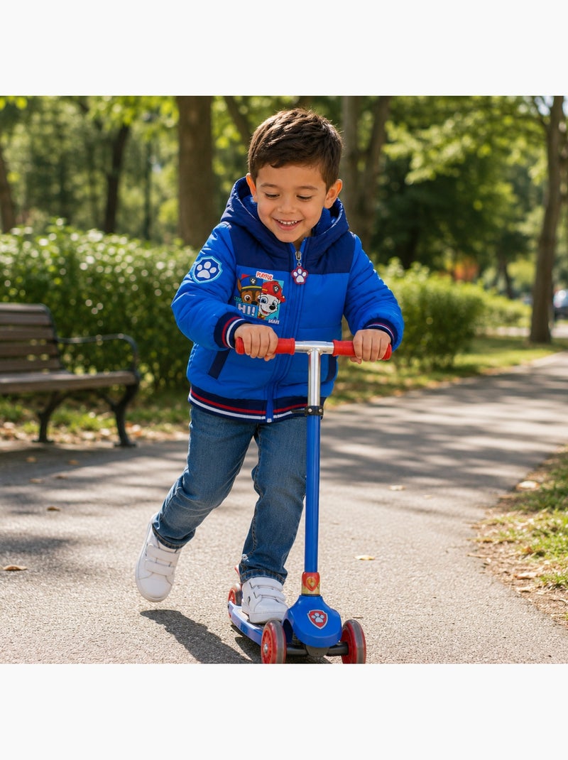 Paw Patrol - Casaco acolchoado menino estampado Azul - Kiabi