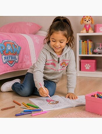 Paw Patrol - Casaco com capuz menina estampado