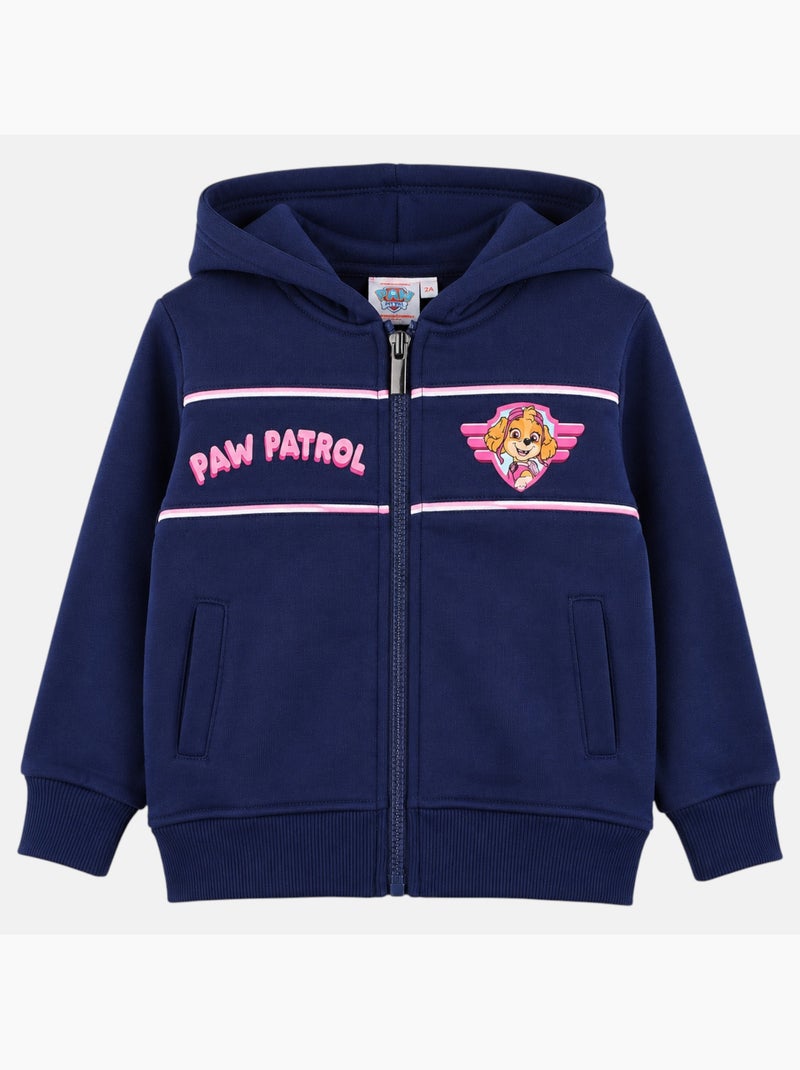 Paw Patrol - Casaco com capuz menino estampado Azul-marinho - Kiabi