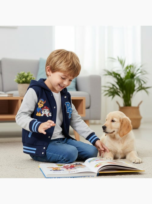 Paw Patrol - Casaco com capuz menino estampado - Kiabi