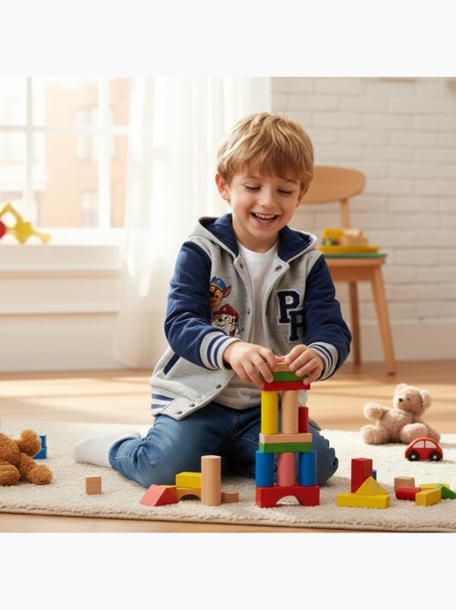 Paw Patrol - Casaco com capuz menino estampado - Kiabi