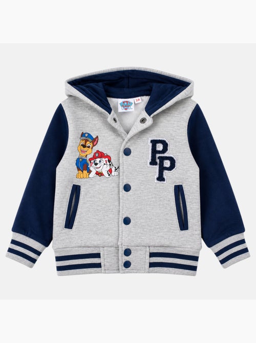 Paw Patrol - Casaco com capuz menino estampado - Kiabi