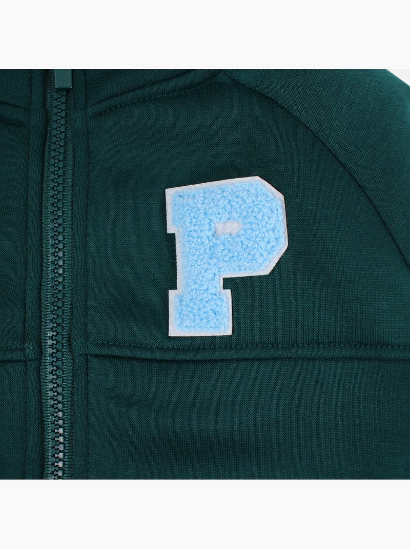 Paw patrol - conjunto composto por casaco com fecho de correr e gola alta e calças de treino Cáqui - Kiabi