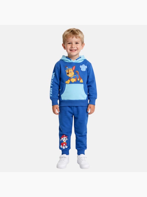 Paw patrol - conjunto de sweat com capuz e calças  menino - Kiabi