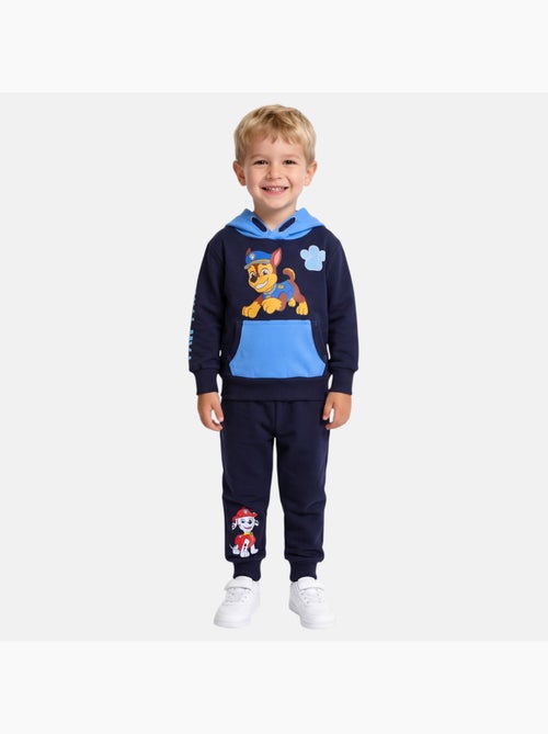 Paw patrol - conjunto de sweat com capuz e calças  menino - Kiabi