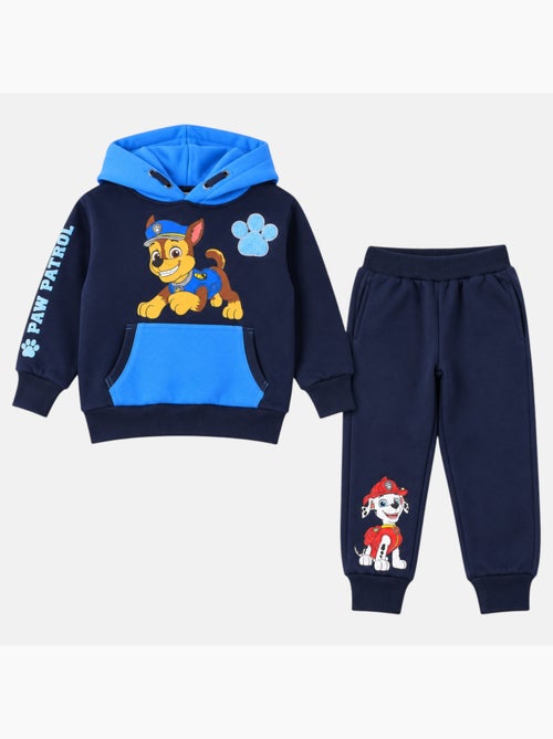 Paw patrol - conjunto de sweat com capuz e calças  menino - Kiabi