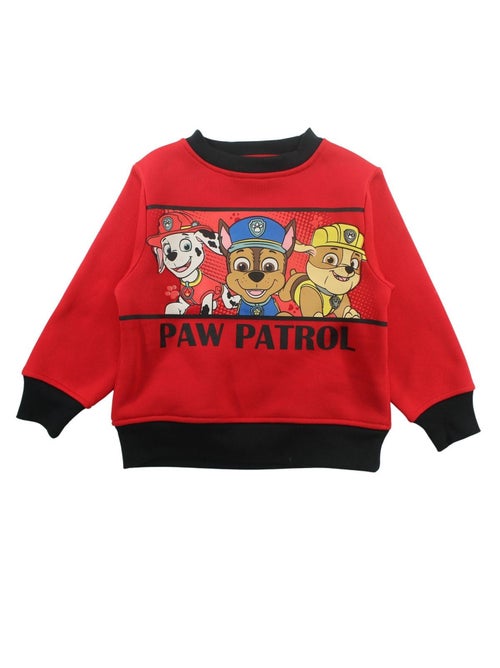 Paw Patrol - Conjunto fato de treino criança sweat e calças estampado - Kiabi Paw Patrol - Conjunto fato de treino criança sweat e calças estampado - Kiabi